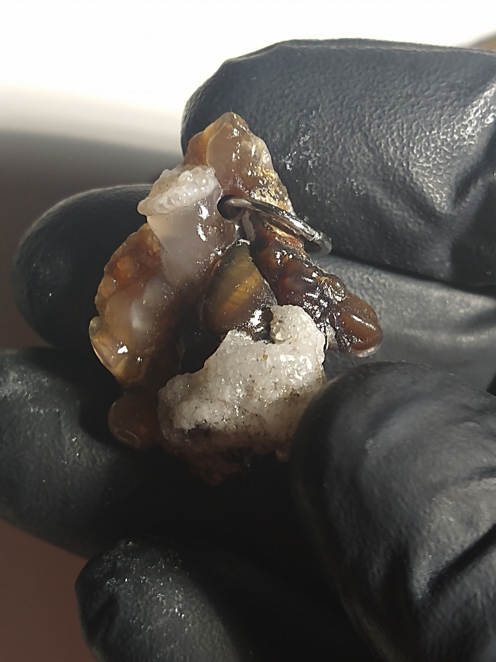 Very Cool Fire Agate Pendant